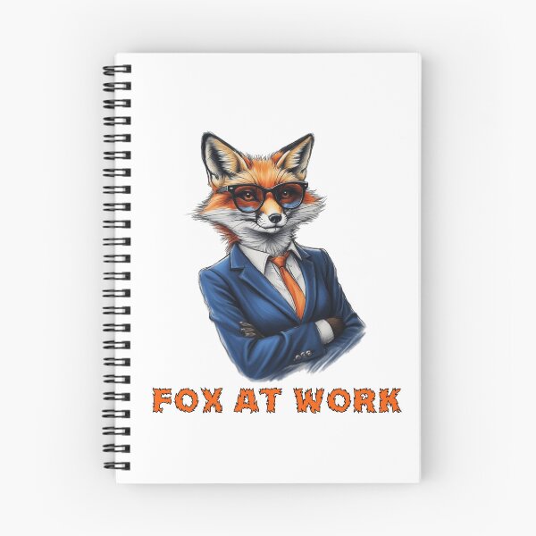 Item preview, Fox at work designed and sold by Bossy Box.