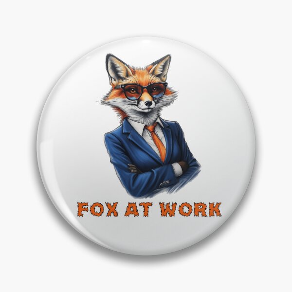 Item preview, Fox at work designed and sold by Bossy Box.