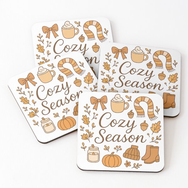 Item preview, Cozy Season - Autumn Fall Vibes Doodle designed and sold by ZBIFBOUETLA.