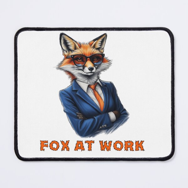 Item preview, Fox at work designed and sold by Bossy Box.