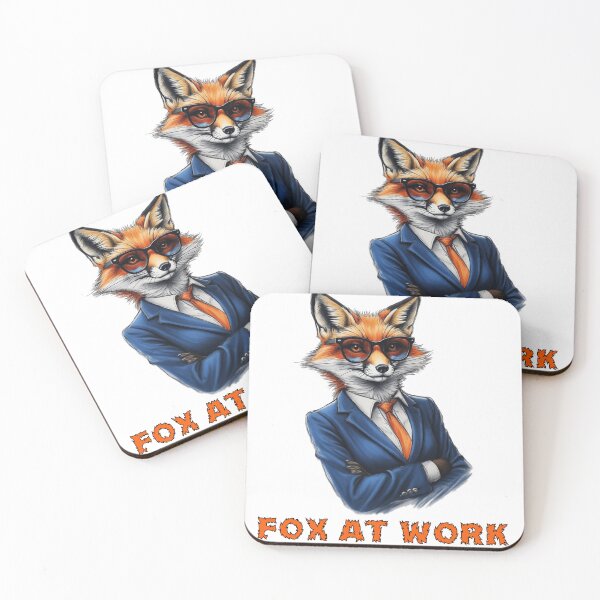 Item preview, Fox at work designed and sold by Bossy Box.