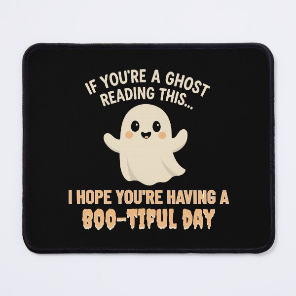Item preview, Friendly Ghost Boo-tiful Day Message designed and sold by ifdogscouldclap....