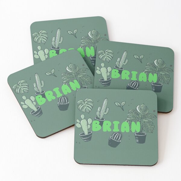 Item preview, Brian & Aesthetic Plants – Botanical Personalized Design designed and sold by karolinahinc.