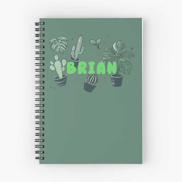 Item preview, Brian & Aesthetic Plants – Botanical Personalized Design designed and sold by karolinahinc.