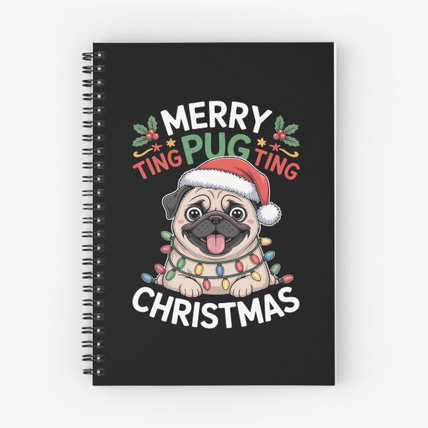 Item preview, Merry Pugging Christmas Dog Santa Pug Xmas Boys Pugmas  designed and sold by ClassicAnthony.