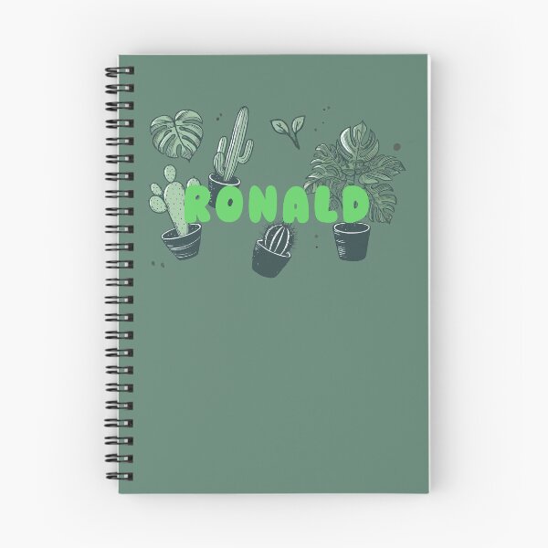 Item preview, Ronald & Aesthetic Plants – Botanical Personalized Design designed and sold by karolinahinc.