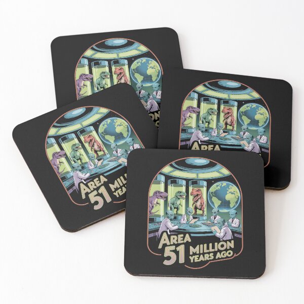 Item preview, Area 51 Million Years Ago Alien Dinosaur Lab designed and sold by k3rstman1.