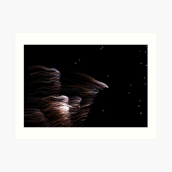 An Angel Falls From the Sky Art Print