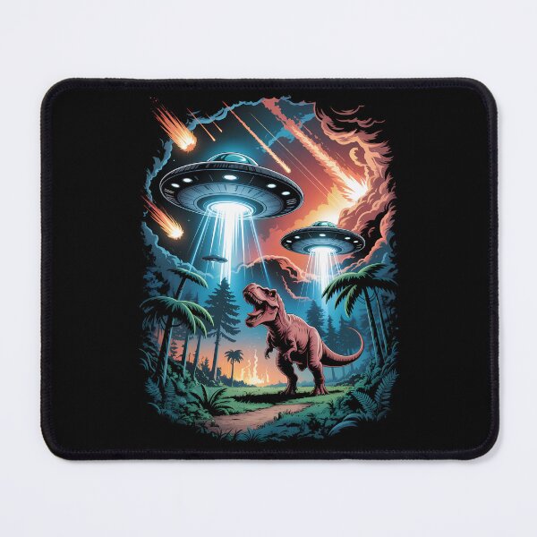 Item preview, Dinosaur UFO Extinction Event designed and sold by k3rstman1.