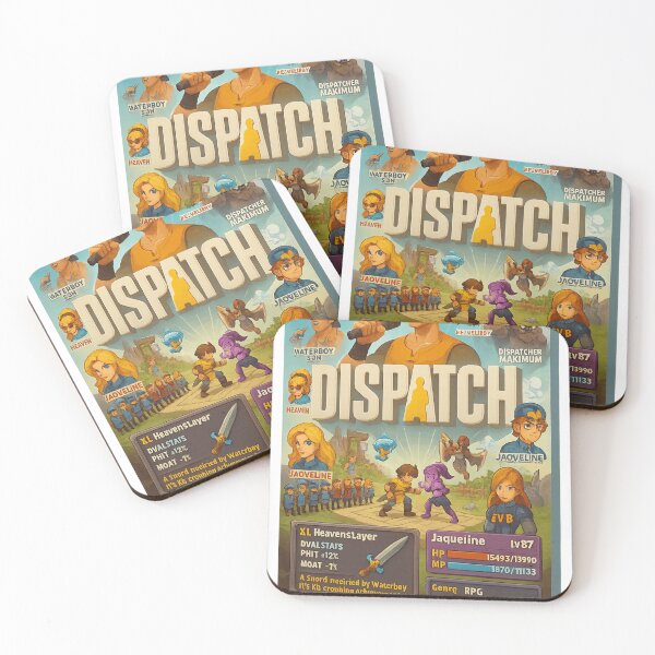 Item preview, Dispatch Game 3D Epic Poster | RPG Characters Artwork | Trending Gaming Design designed and sold by LatestDesign95.