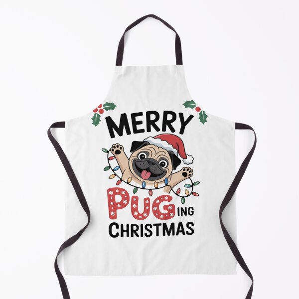 Item preview, Merry Pugging Christmas Dog Santa Pug Xmas Boys  designed and sold by ClassicAnthony.