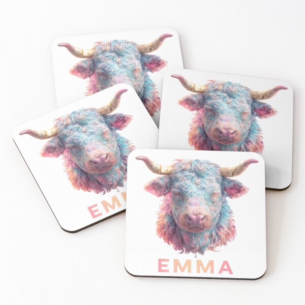 Item preview, Emma – 3D Taurus Bull Head Illustration designed and sold by AlexLineArt.