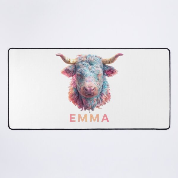 Item preview, Emma – 3D Taurus Bull Head Illustration designed and sold by AlexLineArt.