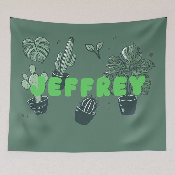 Item preview, Jeffrey & Aesthetic Plants – Botanical Personalized Design designed and sold by karolinahinc.