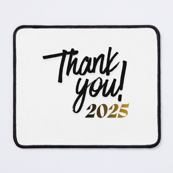 Item preview, "Thank you 2025" designed and sold by HappyMamaS.