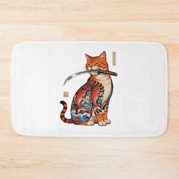 Item preview, Cat Samurai - catana designed and sold by Jungle Mantis.