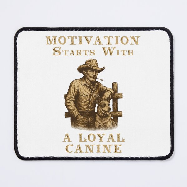 Item preview, Motivation Starts With A Loyal Canine designed and sold by Oaks Creations.
