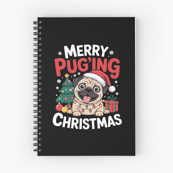 Item preview, Merry Pugging Christmas Dog Santa Pug Xmas Boys Pugmas6  designed and sold by ClassicAnthony.