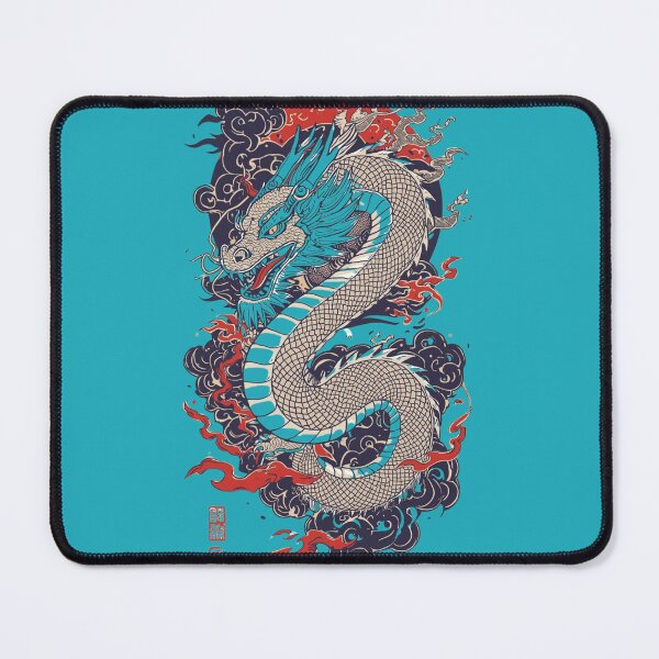 Item preview, Japanese Dragon – Traditional Ukiyo-e Style Art designed and sold by TokyoView.