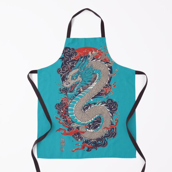 Item preview, Japanese Dragon – Traditional Ukiyo-e Style Art designed and sold by TokyoView.