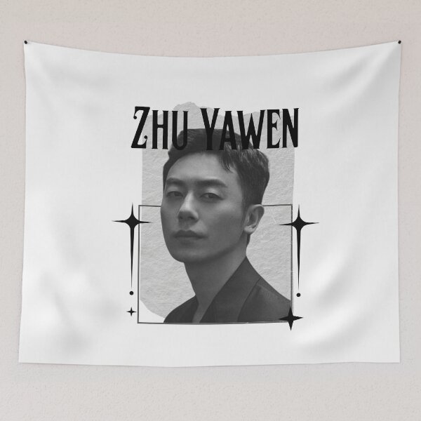 Item preview, Zhu Yawen Chinese Actor Cdrama Chinese Entertainment Scrapbook Collage Cozy Y2K Vintage Design designed and sold by HELL0WBELLO.