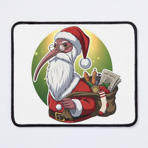 Item preview, Funny anime grandpa  Christmas bin chicken designed and sold by Boo-Buddy.