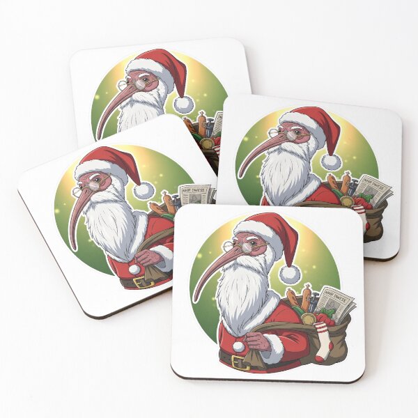 Item preview, Funny anime grandpa  Christmas bin chicken designed and sold by Boo-Buddy.