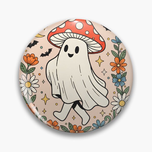 Item preview, Magic Mushroom Ghost Sweatshirt, Spooky Fall Season Shirt designed and sold by Nayeem967.