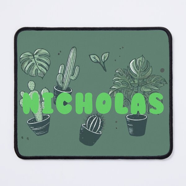 Item preview, Nicholas & Aesthetic Plants – Botanical Personalized Design designed and sold by karolinahinc.