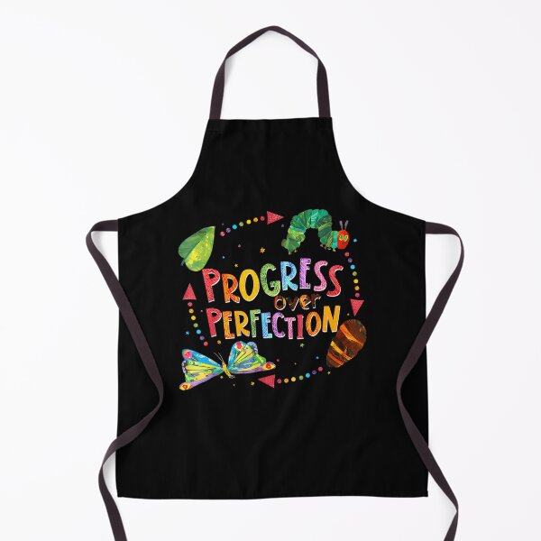 Item preview, Progress Over Perfection Caterpillar Back To School Teacher designed and sold by DoodleUrban.