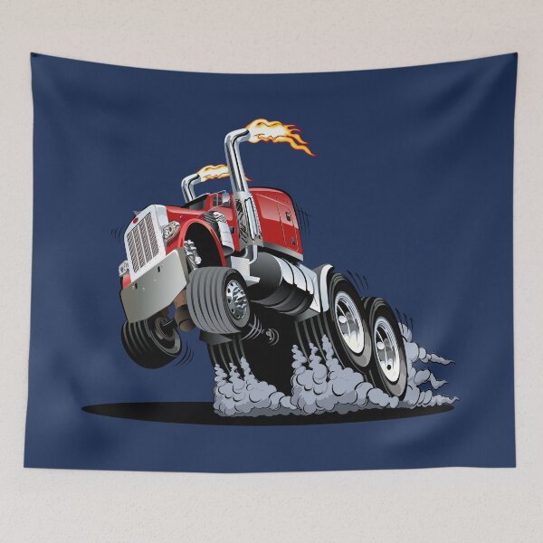 Item preview, Hot Rod Semi designed and sold by ItsMeRuva.