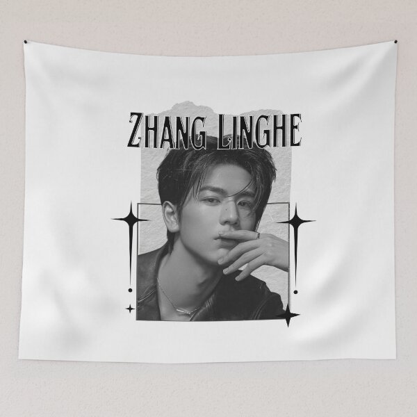 Item preview, Zhang Linghe (张凌赫) Chinese Actor Cdrama Chinese Entertainment Scrapbook Collage Cozy Y2K Vintage Design designed and sold by HELL0WBELLO.