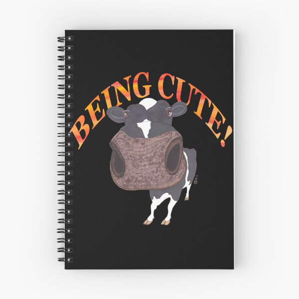 Item preview, CUTE COW BEING CUTE designed and sold by BeritValk.
