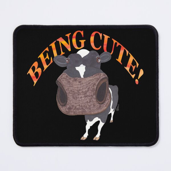 Item preview, CUTE COW BEING CUTE designed and sold by BeritValk.