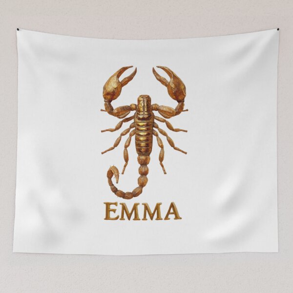 Item preview, Emma – 3D Scorpio Full-Body Illustration designed and sold by AlexLineArt.
