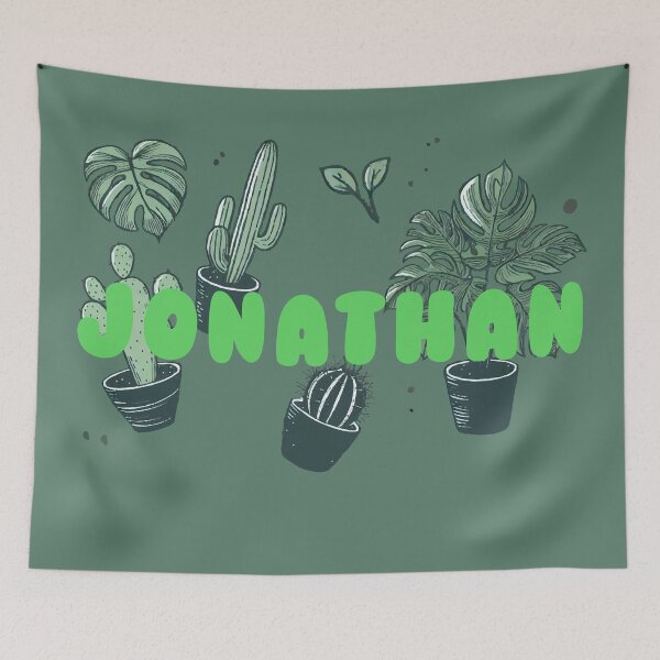 Item preview, Jonathan & Aesthetic Plants – Botanical Personalized Design designed and sold by karolinahinc.