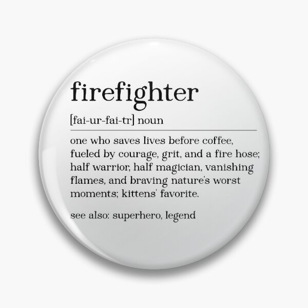 Item preview, Firefighter Definition Fireman designed and sold by stylesip.