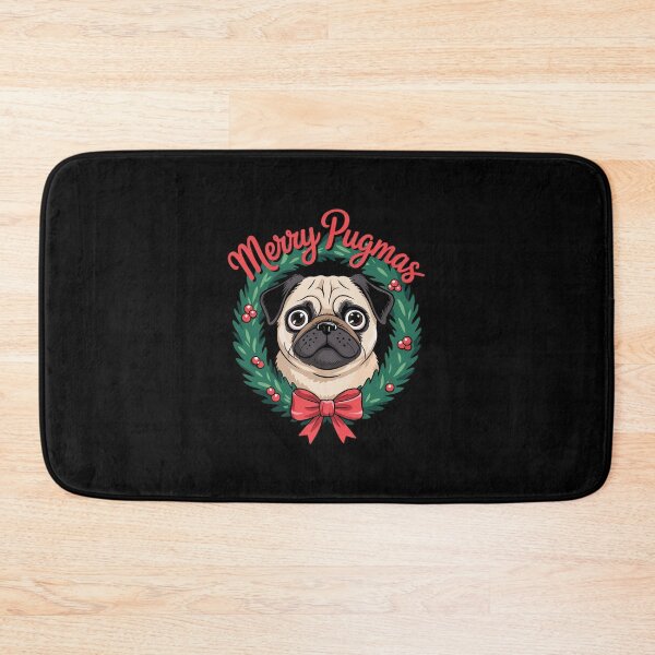Item preview, Merry Pugging Christmas Dog Santa Pug Xmas Merry Pugmas2  designed and sold by ClassicAnthony.