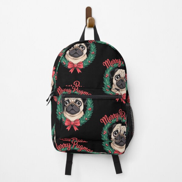 Item preview, Merry Pugging Christmas Dog Santa Pug Xmas Merry Pugmas2  designed and sold by ClassicAnthony.