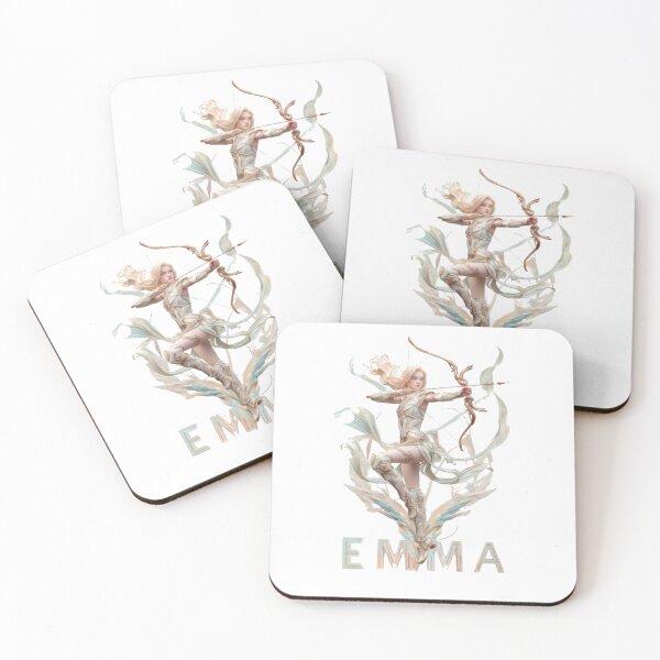 Item preview, Emma – 3D Female Sagittarius Illustration designed and sold by AlexLineArt.