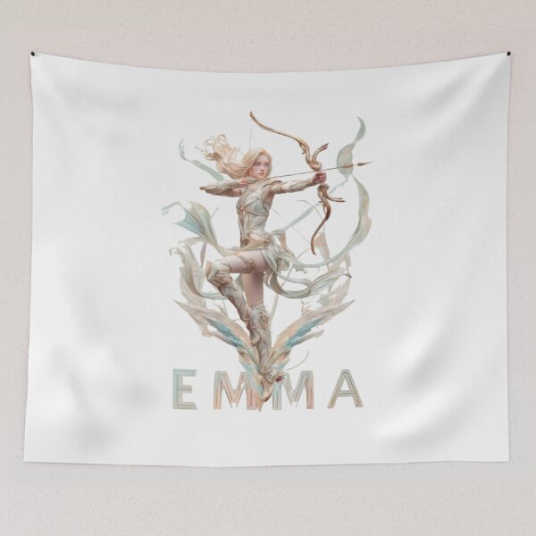 Item preview, Emma – 3D Female Sagittarius Illustration designed and sold by AlexLineArt.