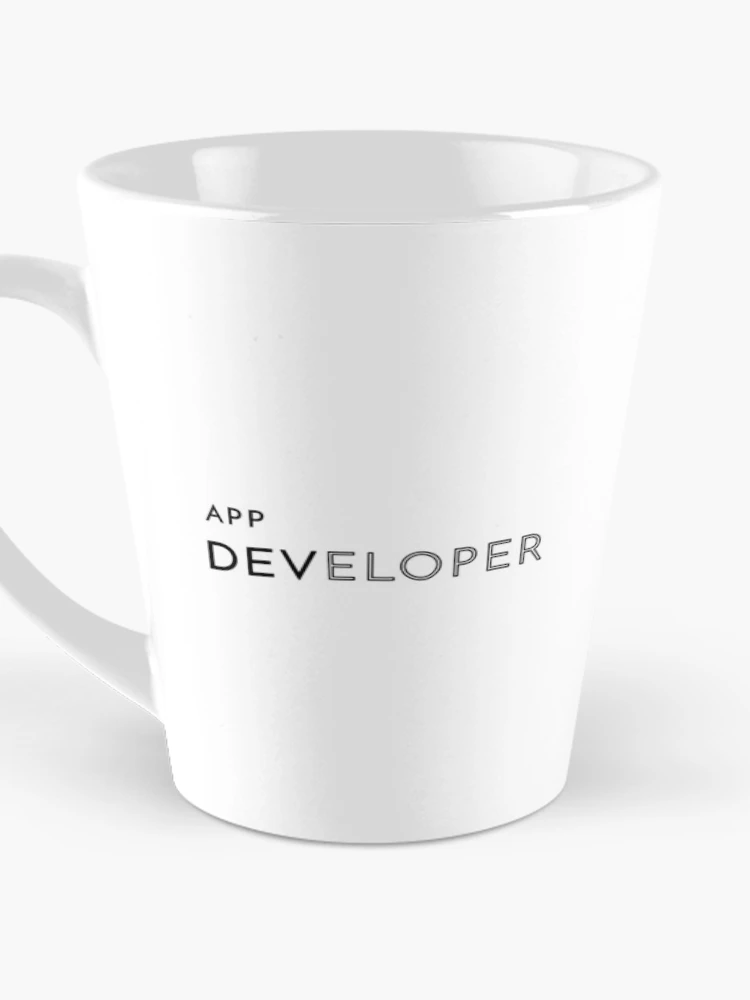 Thumbnail 3 of 4, Coffee Mug, App Developer (Inverted) designed and sold by developer-gifts.