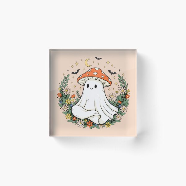 Item preview, Magic Mushroom Ghost Sweatshirt, Spooky Fall Season Shirt designed and sold by Nayeem967.