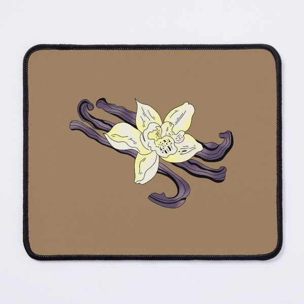 Item preview, Vanilla Flower and Pods Illustration – Botanical Spice Art designed and sold by LOUBNEY.