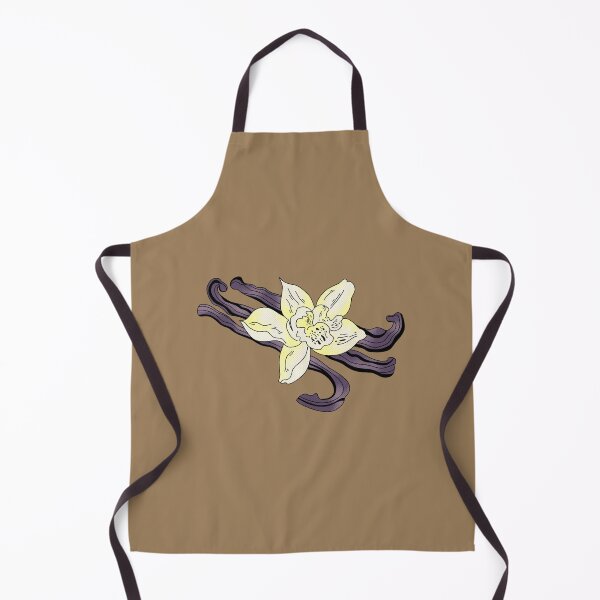 Item preview, Vanilla Flower and Pods Illustration – Botanical Spice Art designed and sold by LOUBNEY.