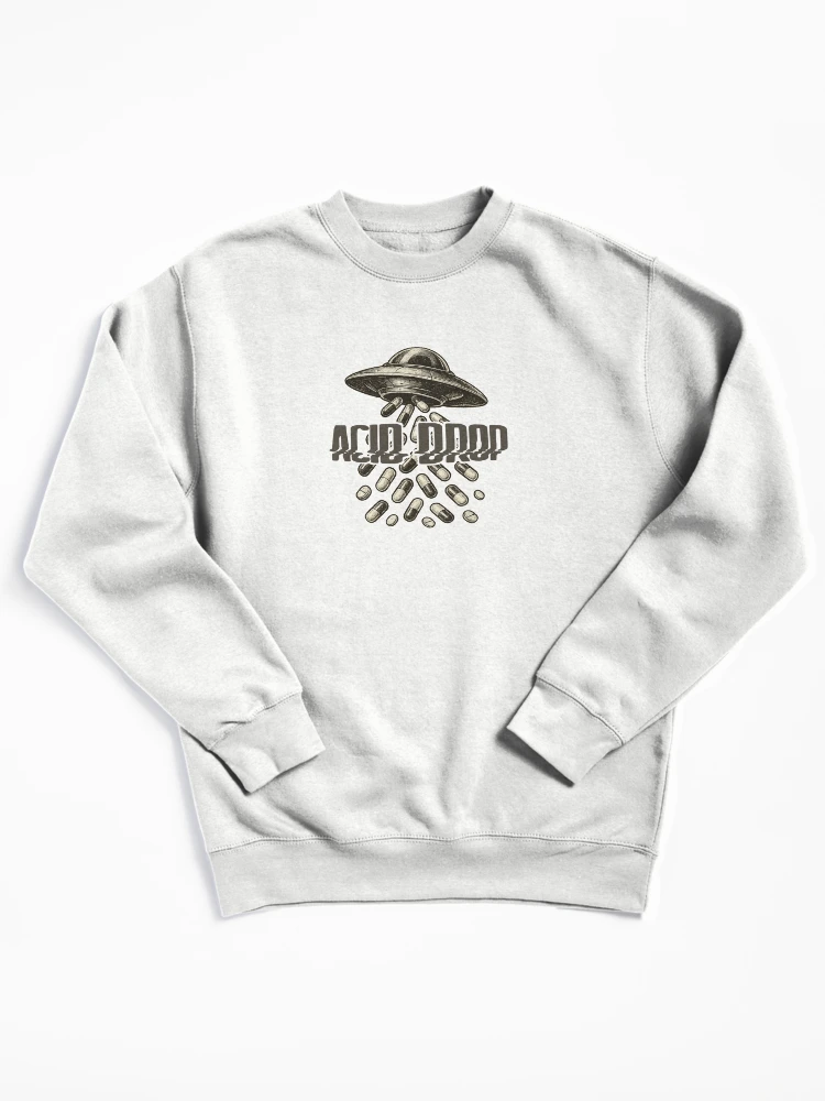Thumbnail 1 von 6, Pullover, ACID DROP – UFO Rave Design ORIGINAL designt und verkauft von RICK-TURNER.