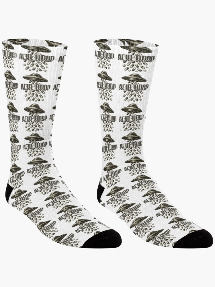 Thumbnail 3 of 5, Socks, ACID DROP – UFO Rave Design ORIGINAL designed and sold by RICK-TURNER.