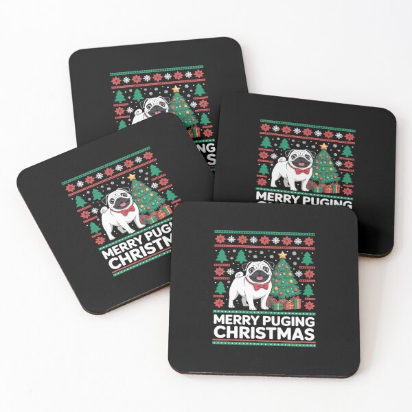 Item preview, Merry Pugging Christmas Dog Santa Pug Xmas Pugmas  designed and sold by ClassicAnthony.