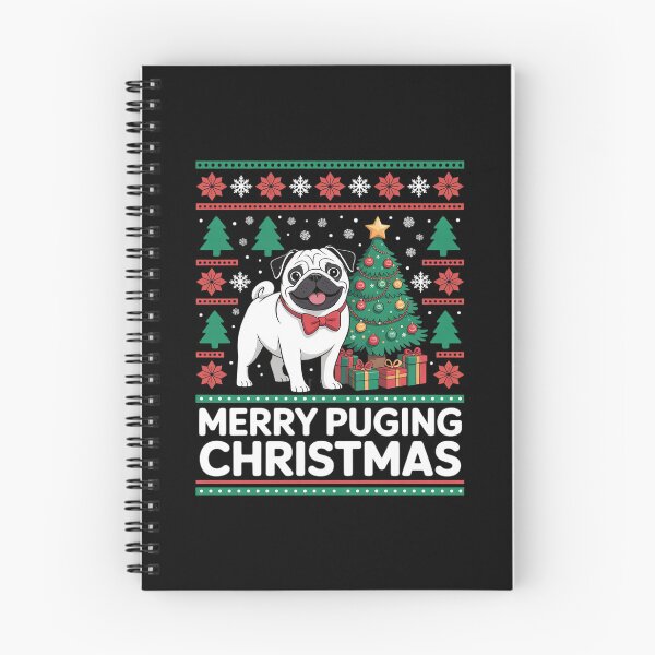 Item preview, Merry Pugging Christmas Dog Santa Pug Xmas Pugmas  designed and sold by ClassicAnthony.