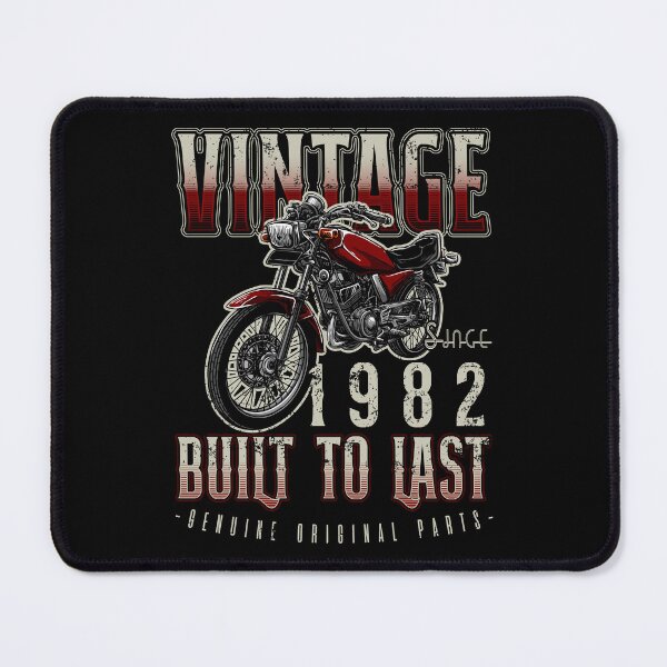 Item preview, Vintage Motorcycle Bikers Motorbike Birthday 1982 designed and sold by JRRTs.